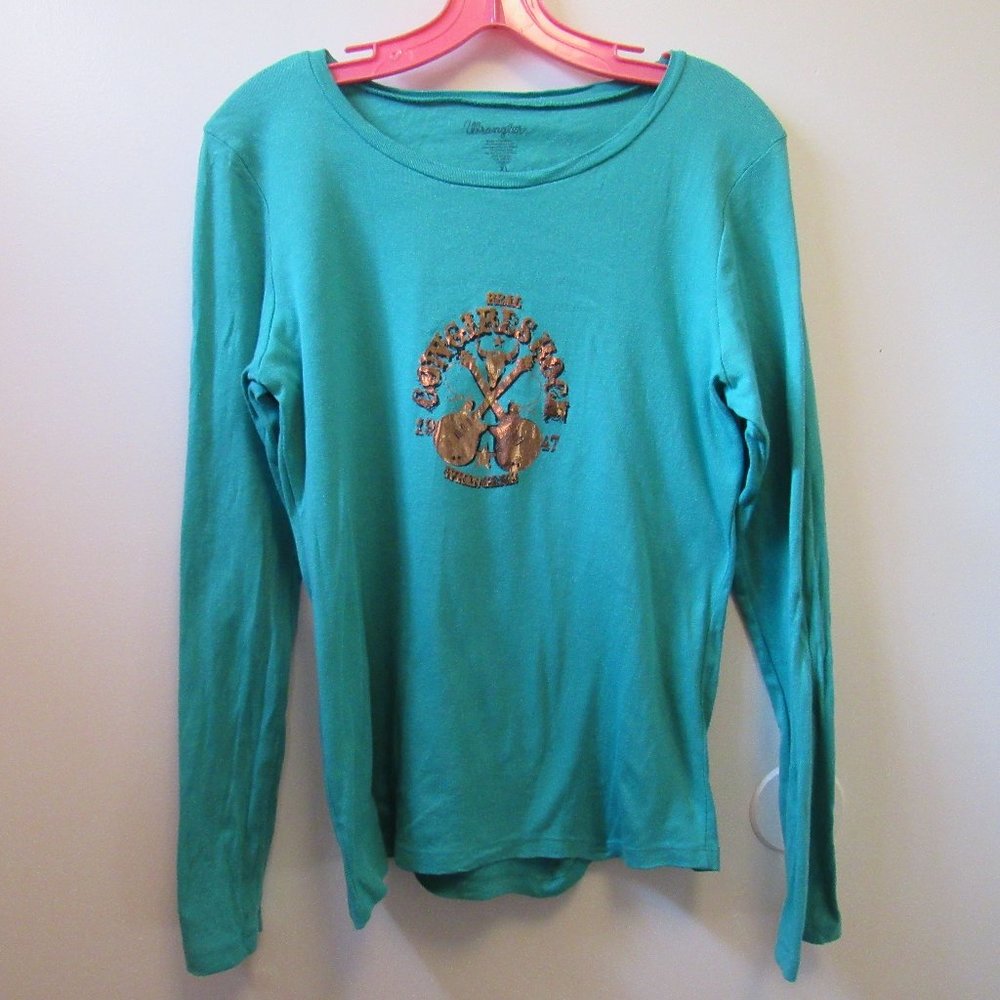 Women's Wrangler Country Girls Rock Long Sleeve Tee